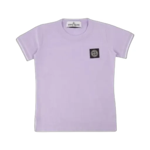 Logo-Patch Stretch-Cotton T-Shirt