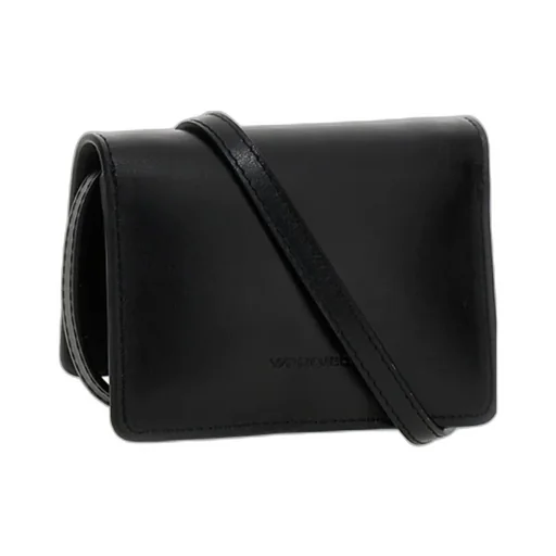 Y/Project Logo-Plaque Foldover-Top Crossbody Bag