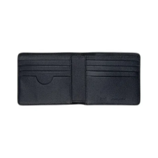 Logo-Plaque Leather Wallet