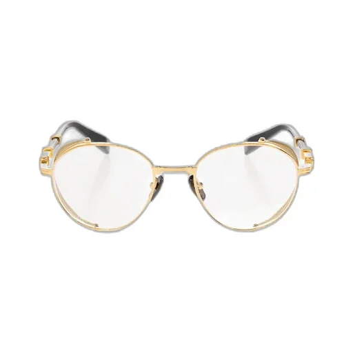 Balmain Eyewear Round Frame Glasses