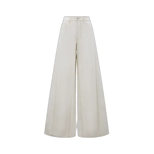 Bleached Denim Jeans