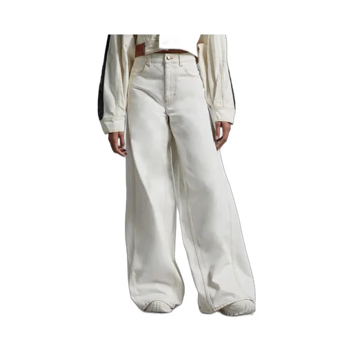 Bleached Denim Jeans