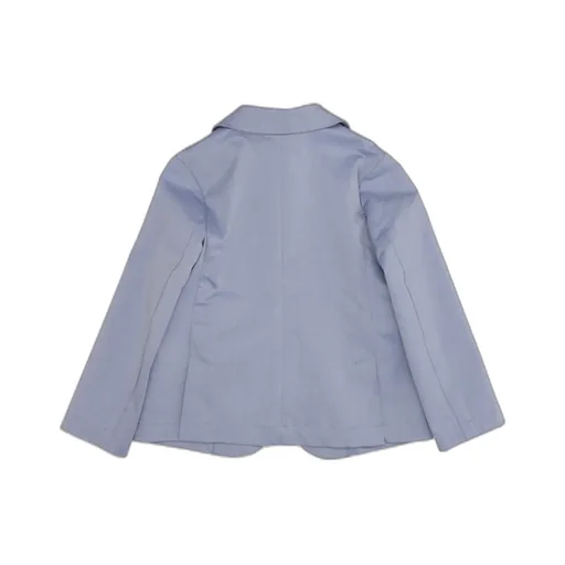 Emporio Armani Kids Logo Plaque Single-Breasted Blazer
