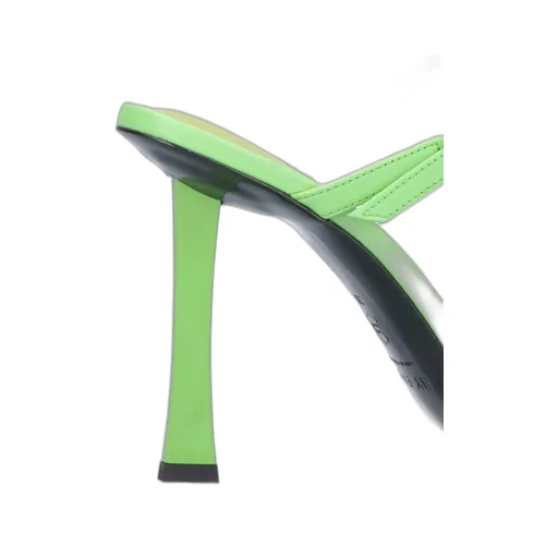 Buck-Down Detail Sandals
