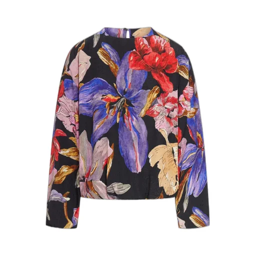 Round-Neck Blouse