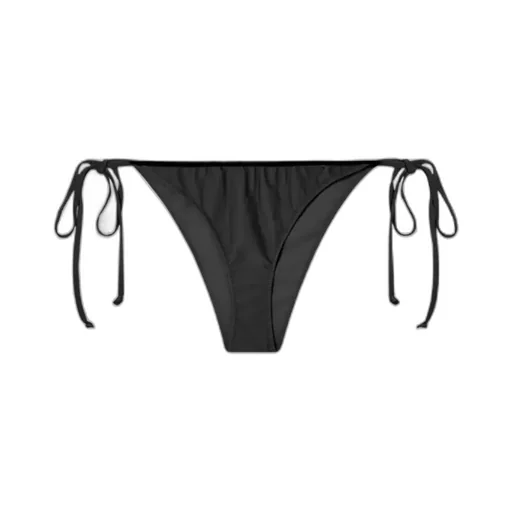 Ganni Logo Printed Bikini Top