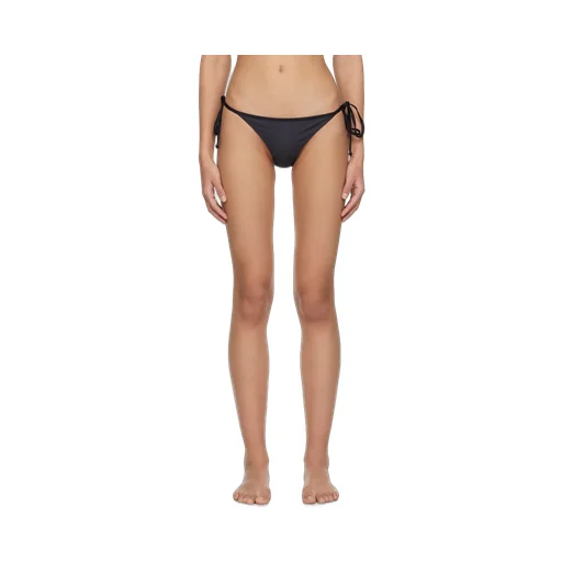 Ganni Logo Printed Bikini Top