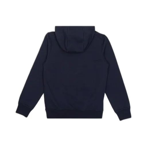 Logo-Patch Cotton Hoodie