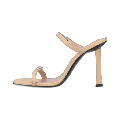By Far Open Toe Slip-On Sandals
