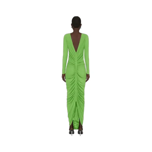 Evening Ruched Dress In Jersey