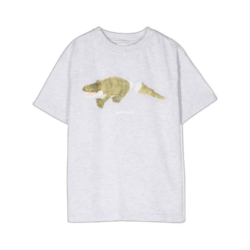 Croco Cotton T-Shirt