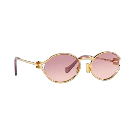 Miu Miu Eyewear Oval Frame Sunglasses