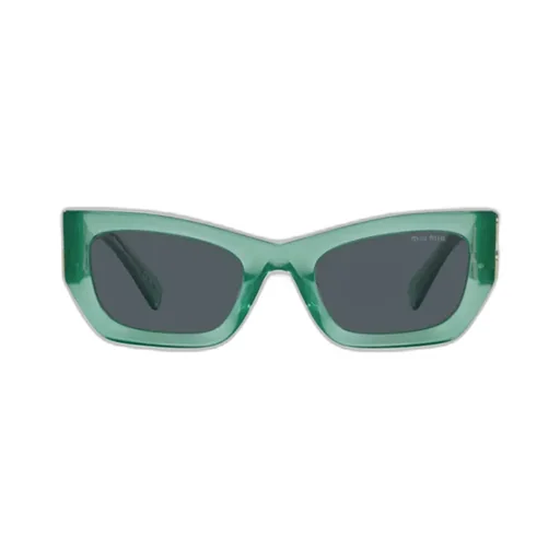 Logo-Plaque Rectangle-Frame Sunglasses