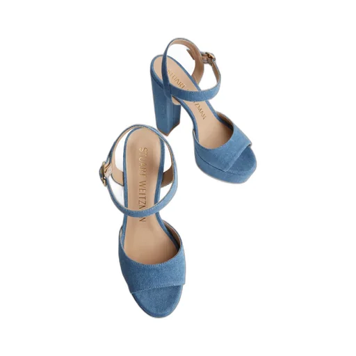 Block-Heel Platform Sandals