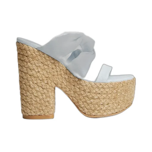 Open-Toed Set And Wedge Sandals