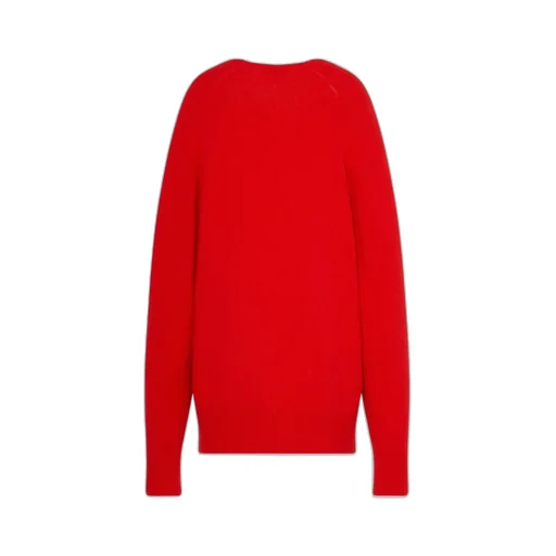 Open-Front Cashmere Jumper