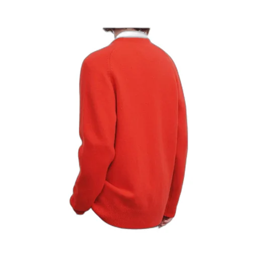 Open-Front Cashmere Jumper