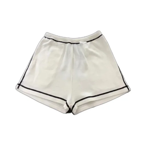 Contrast-Trim Cotton Shorts