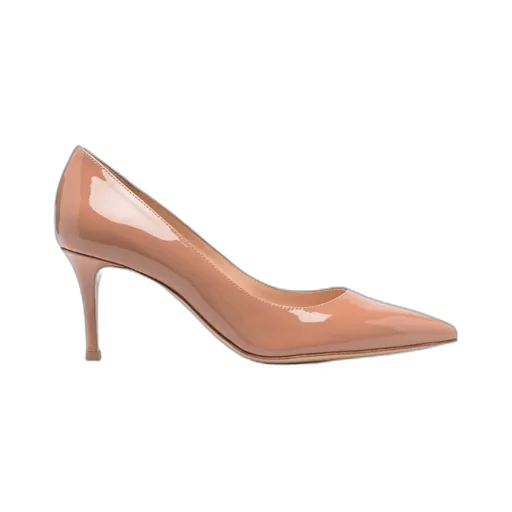 Pointed-Toe 70Mm Leather Pumps