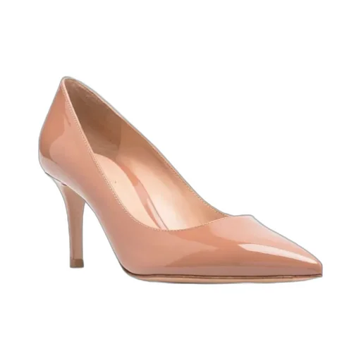 Pointed-Toe 70Mm Leather Pumps