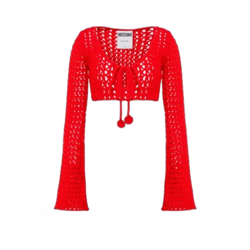 Long Sleeve T-Shirt With Trumpet Sleeves