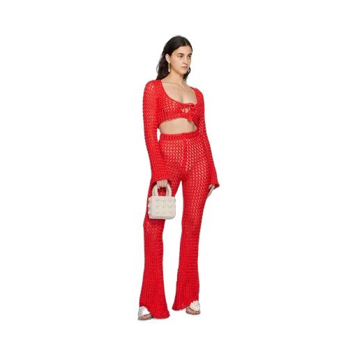 Long Sleeve T-Shirt With Trumpet Sleeves