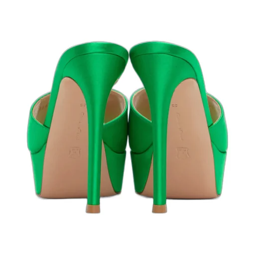 Platform High-Heeled Sandals