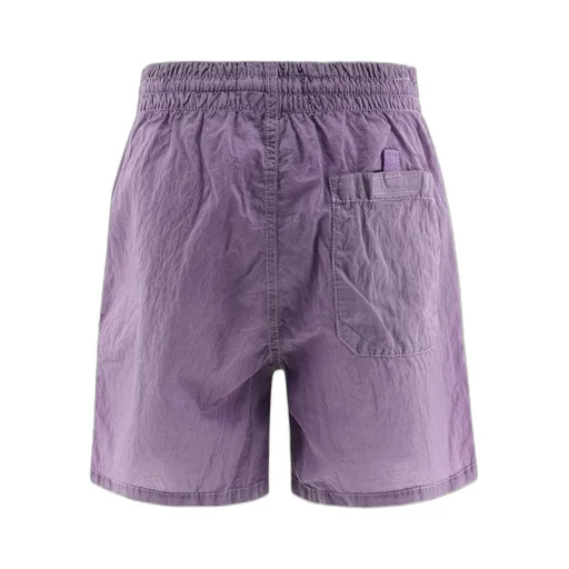 Stone Island Junior Logo Patch High Waist Swim Shorts