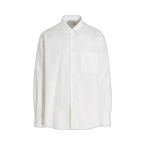 Vtmnts Barcode Printed Buttoned Shirt