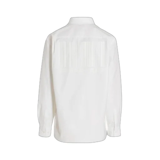 Vtmnts Barcode Printed Buttoned Shirt