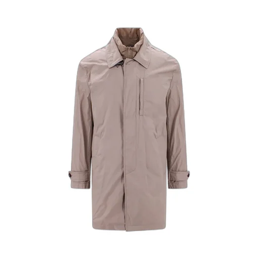 Fay Single-Breasted Utility Coat