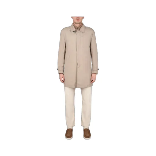 Fay Single-Breasted Utility Coat