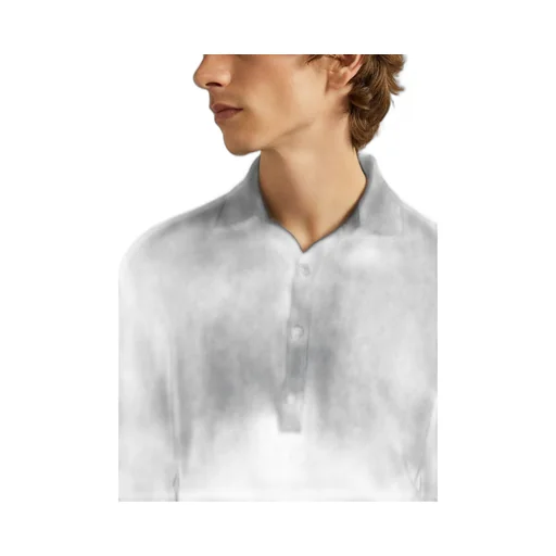 Long-Sleeved Polo Shirt