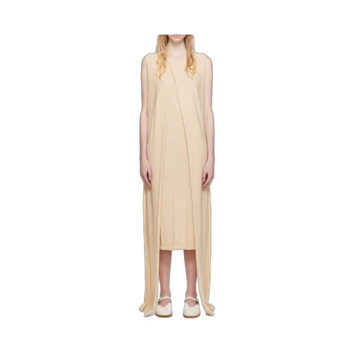 Tied-Waist Cotton Dress