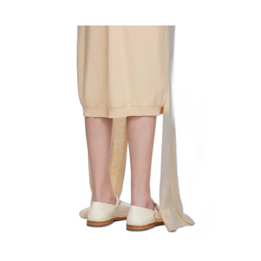 Tied-Waist Cotton Dress