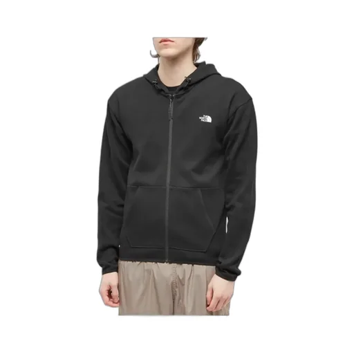 Logo Hooded Zipper Jacket