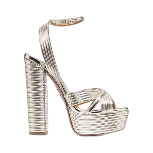 Aquazzura Sundance Platform Heeled Sandals