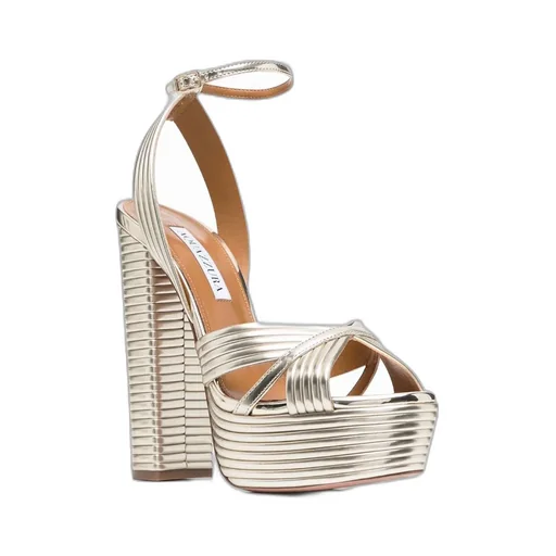 Aquazzura Sundance Platform Heeled Sandals