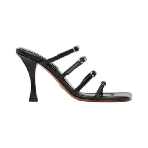 Logo High-Heeled Sandals