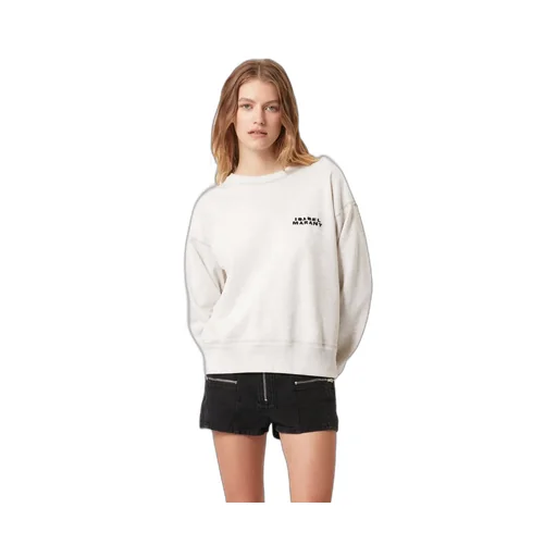 Isabel Marant Logo Embroidered Crewneck Sweatshirt
