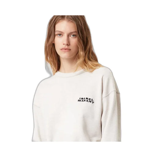 Isabel Marant Logo Embroidered Crewneck Sweatshirt