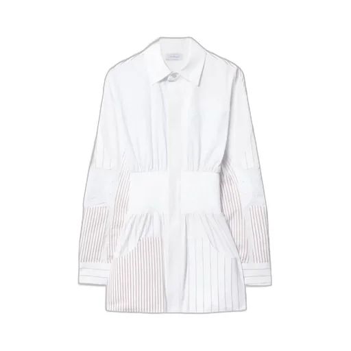 Motorcycle Long-Sleeved Shirt Dress
