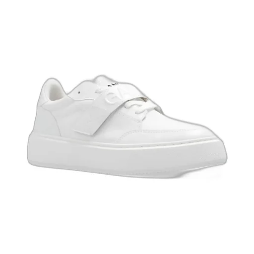 Ganni Logo Embossed Touch Strap Sneakers