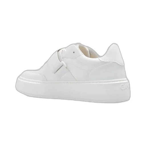 Ganni Logo Embossed Touch Strap Sneakers