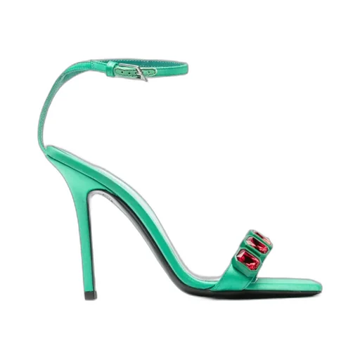 Logo High-Heeled Sandals