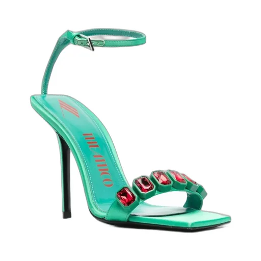 Logo High-Heeled Sandals