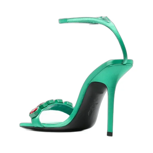 Logo High-Heeled Sandals