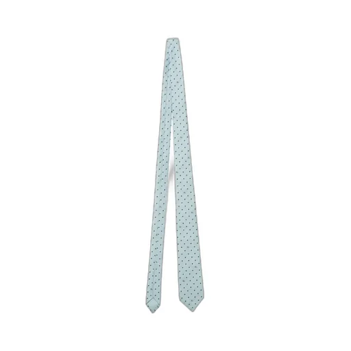 Dot-Print Silk Tie