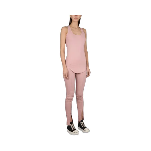 Rick Owens Drkshdw Slit-Detailed Stretch Leggings