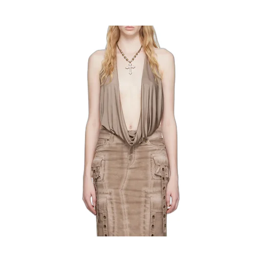 Logo-Plaque Sleeveless Body
